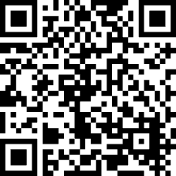 QR code with black and white pattern.